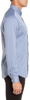 Thumbnail for your product : Theory Men's Sylvain Trim Fit Stretch Dot Sport Shirt