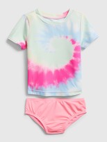 Thumbnail for your product : Gap Toddler Tie-Dye Rash Guard 2-Piece