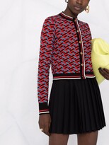 Thumbnail for your product : Versace Greca-pattern button-up cardigan