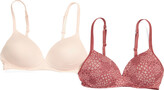 Thumbnail for your product : Warner's 2pk Wire-free Elements Of Bliss Contour Lift Bra
