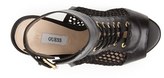 Thumbnail for your product : GUESS 'Kalli' Mesh Bootie Sandal (Women)