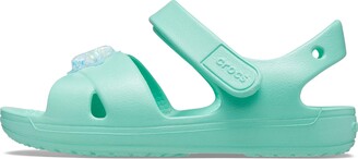 Water Slip on Shoes for Girls Crocs Unisex-Child Kids Classic Cross-Strap Sandal