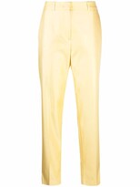 Thumbnail for your product : Pucci Cropped Straight-Leg Silk Trousers