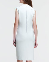 Thumbnail for your product : Helmut Lang Asymmetric Side-Belt Drape Dress