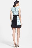 Thumbnail for your product : Tibi Felted Lace Trim A-Line Dress