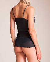 Thumbnail for your product : Dana Pisarra Milano Ribbed Silk Camisole