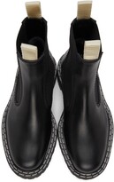 Thumbnail for your product : Proenza Schouler Black Lug Sole Chelsea Boots