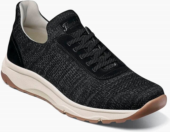 Men's Satellite Knit Slip On Sneaker In Black