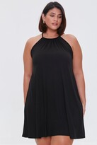 Thumbnail for your product : Forever 21 Plus Size Trapeze Mini Dress