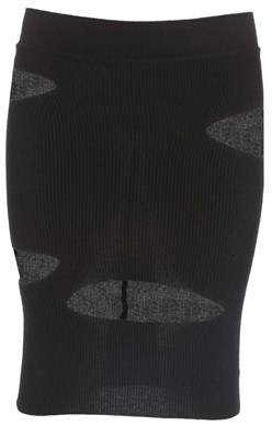 Vivienne Westwood Women's Black Cashmere Skirt.