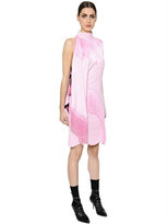 Thumbnail for your product : Givenchy One Sleeve Fringed Compact Jersey Dress