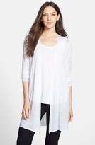 Thumbnail for your product : Eileen Fisher Long Linen Cardigan