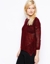 Thumbnail for your product : Warehouse Rib Front Stitch Sweater
