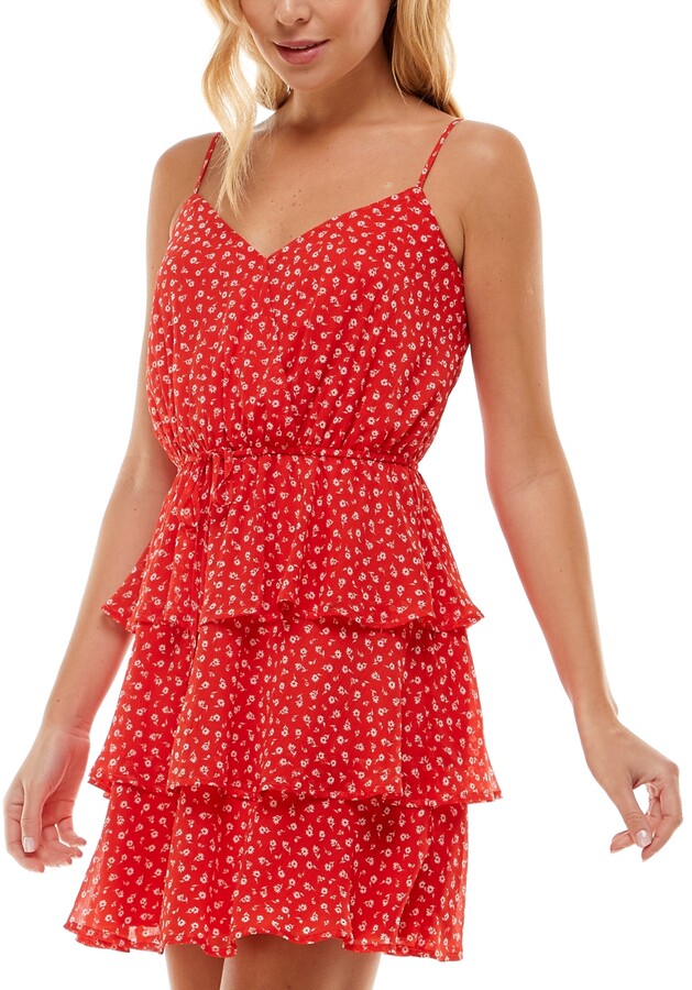 Trimmed Polka Dot Pattern Girls Spring Summer Holiday Party Dresses Size 7 SD014