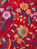 Thumbnail for your product : Johnny Was Multicolor Floral-Embroidered Tunic