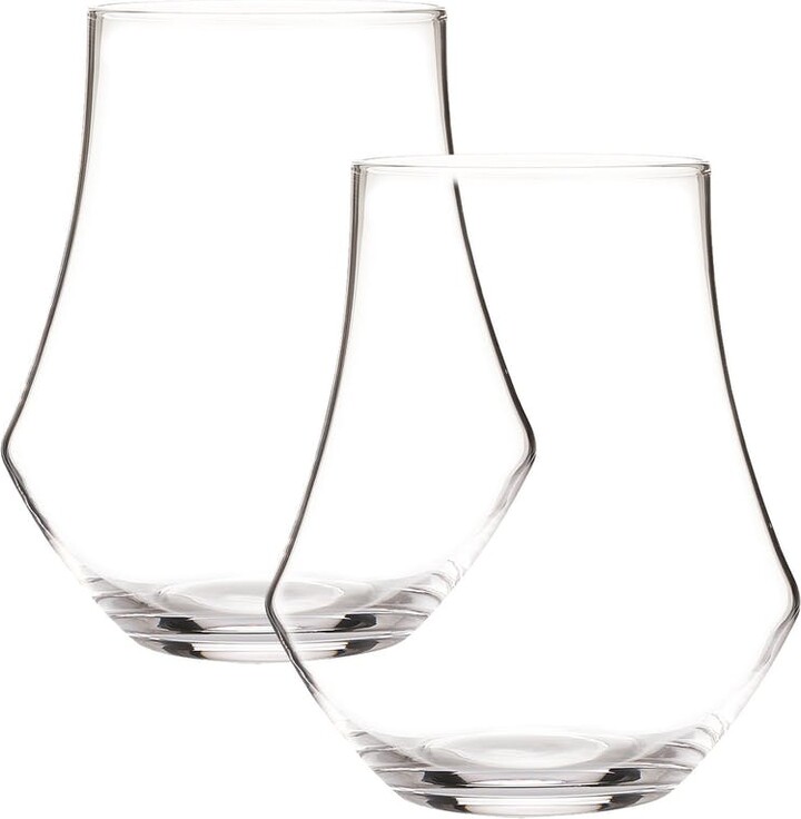 Berkware Tulip Shaped Lowball Whisky Glasses Set of 6 ShopStyle
