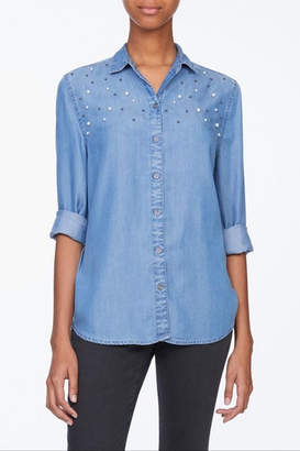 BeachLunchLounge Pearl Button Down
