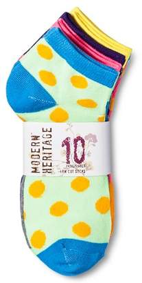 Modern Heritage Women's Socks 10pk - Gray One Size
