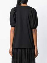 Thumbnail for your product : Simone Rocha embellished neck T-shirt