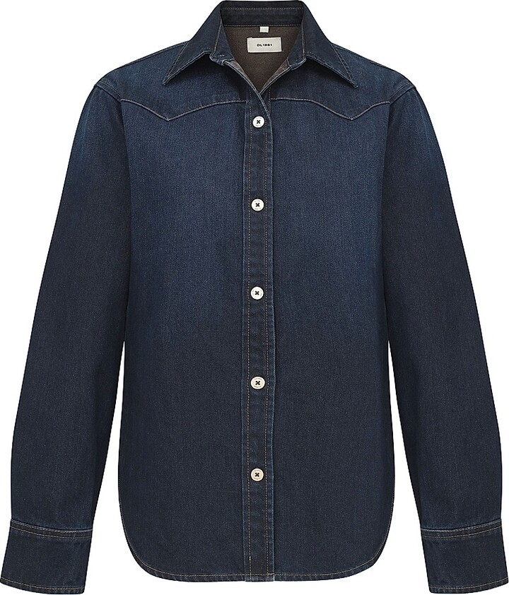 DL1961 Women's Ines Denim Shirt - Ventura - Size XS