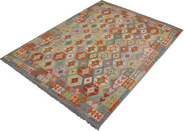 Isabelline Ceporah Southwestern Handmade Hand-Knotted Rectangle 3'4\