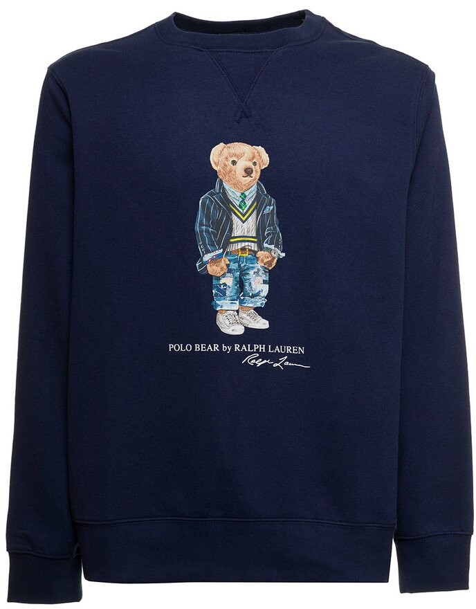 ralph lauren bear sweater mens