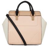 Thumbnail for your product : New Look Pink Colour Block Structured Tote Bag