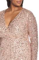 Thumbnail for your product : Adrianna Papell Beaded Mesh Cocktail Dress