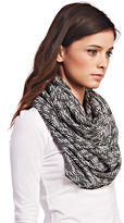 Thumbnail for your product : Wet Seal Black & White Knit Infinity Scarf