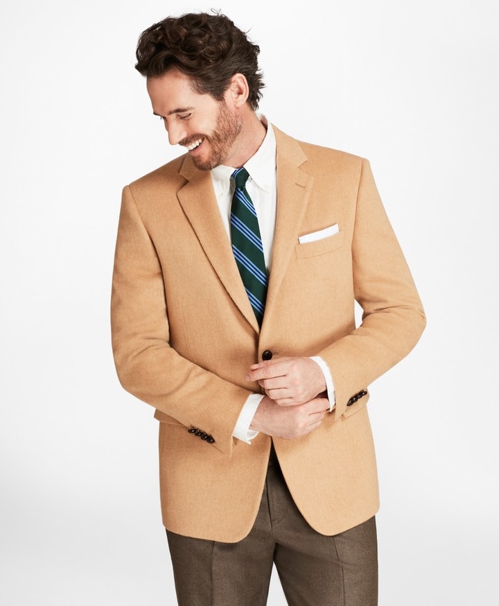 Brooks Brothers Regent Fit Camel Hair Sport Coat Shopstyle
