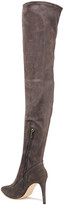 Thumbnail for your product : Sergio Rossi Stretch-suede Thigh Boots
