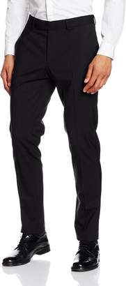 Karl Lagerfeld Paris Lagerfeld Men's Tube Suit Trousers Black (Schwarz 990) 106