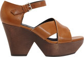 Thumbnail for your product : Marni Wooden Platform Sandal