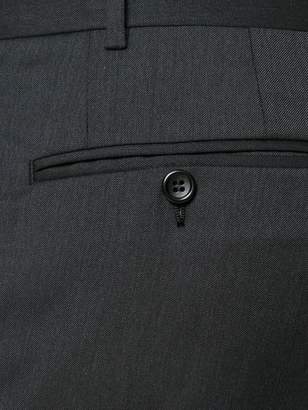 Canali fitted Super 150 trousers