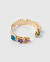 Thumbnail for your product : Miz Casa and Co Women's Bracelets - Jauhara Gem Stone Cuff