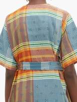 Thumbnail for your product : Ace&Jig Arena Button-front Cotton Dress - Womens - Multi