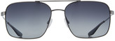 Thumbnail for your product : Barton Perreira Men's Metal Squared Aviator Sunglasses