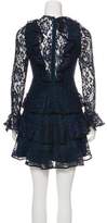 Thumbnail for your product : Alexis Long Sleeve Lace Mini Dress