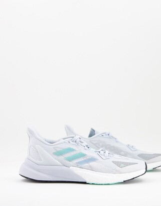 adidas X9000L3 Heatready trainers in pale blue