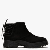 Thumbnail for your product : DF By DANIEL Yeak Black Tie Back Ankle Boots