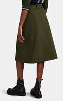 Thumbnail for your product : Derek Lam Women's Cotton Poplin Belted Wrap Skirt - Green