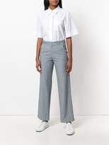 Thumbnail for your product : A.P.C. Coryn striped wide-leg trousers