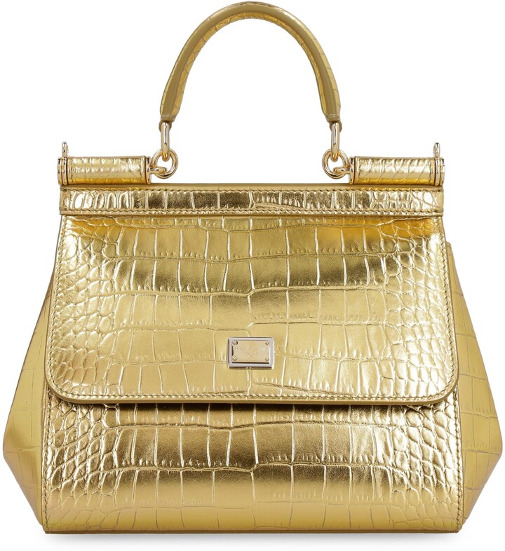 crocodile print purse