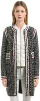 Thumbnail for your product : Moncler Gamme Rouge Tweed Coat & Nylon Down Jacket