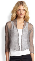 Thumbnail for your product : Eileen Fisher Cropped Straight Cardigan