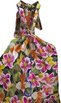 Thumbnail for your product : Borgo de Nor Lurex Jacquard Long Dress