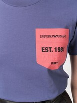 Thumbnail for your product : Emporio Armani logo-print crewneck T-shirt