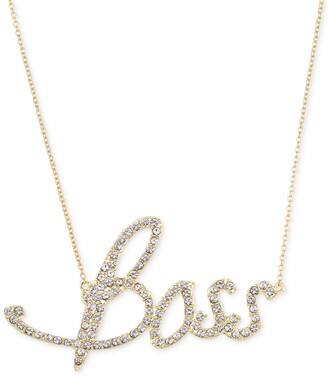 Simone I. Smith Simone I. Smith Crystal Boss Pendant Necklace in 18k Gold over Sterling Silver