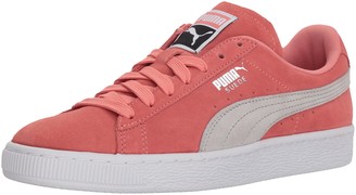 puma pink suede sneakers
