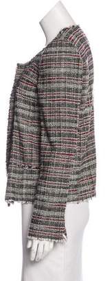 Etoile Isabel Marant High-Low Tweed Blazer
